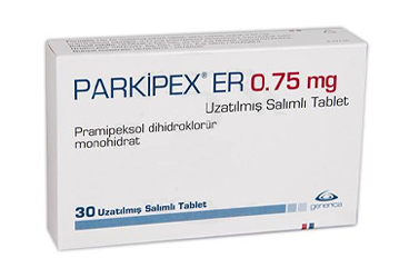 PARKİPEX ER 0.75 MG UZATILMIŞ SALIMLI TABLET, 30 ADET