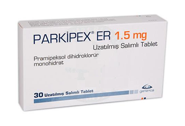 PARKİPEX ER 1.5 MG UZATILMIŞ SALIMLI TABLET, 30 ADET