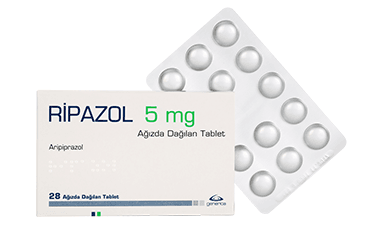 RIPAZOL 5 MG AĞIZDA DAĞILAN TABLET, 28 ADET