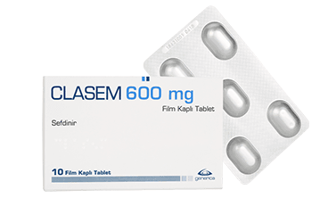 CLASEM 600 MG FILM KAPLI TABLET, 10 TABLET