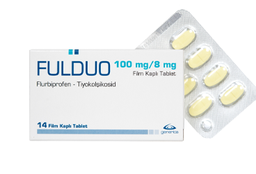 FULDUO 100 MG/8 MG FİLM KAPLI TABLET, 14 ADET