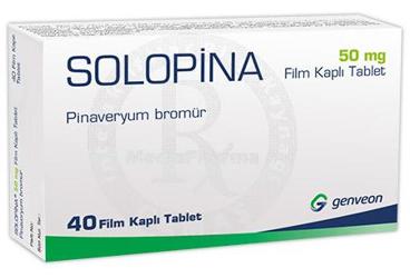 SOLOPİNA 50 MG FİLM KAPLI TABLET , 40 ADET