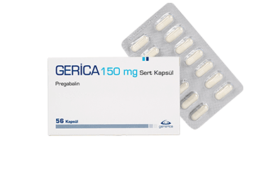 GERICA 150 MG SERT KAPSUL, 56 ADET
