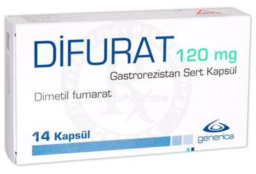 DİFURAT 120 MG GASTROREZİSTAN SERT KAPSÜL , 14 ADET