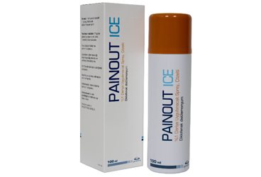 PAINOUT ICE %1 DERİYE UYGULANACAK SPREY, ÇÖZELTİ, 100 ML