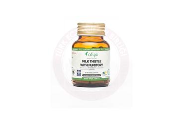 AFYE MILK THISTLE WITH FUMITORY TAKVIYE EDICI GIDA BITKISEL KAPSUL 60 kapsül