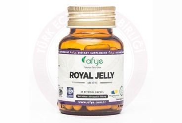 AFYE ROYAL JELLY ARI SUTU ICEREN TAKVIYE EDICI GIDA BITKISEL KAPSUL 60 kapsül