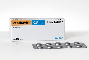 ZENTICAVIR 0,5 MG FİLM KAPLI TABLET, 30 ADET