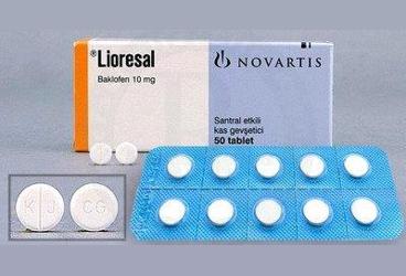 LIORESAL 10 MG TABLET, 50 ADET
