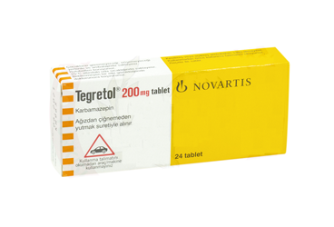 TEGRETOL 200 MG TABLET, 24 ADET