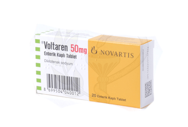 VOLTAREN 50 MG ENTERİK KAPLI TABLET, 20 ADET