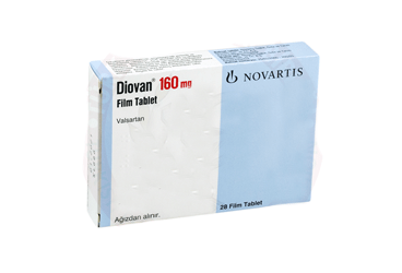 DIOVAN 160 MG FILM TABLET, 28 ADET