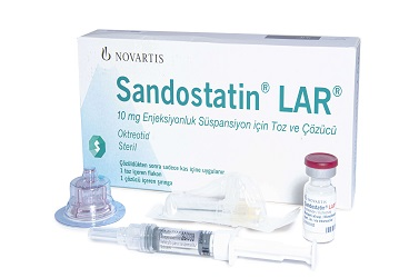 SANDOSTATIN LAR 10 MG ENJEKSİYONLUK SÜSPANSİYON İÇİN TOZ VE ÇÖZÜCÜ, 1 ADET