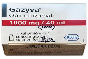 GAZYVA 1000 MG IV İNFÜZYONLUK KONSANTRE ÇÖZELTİ, 1 ADET