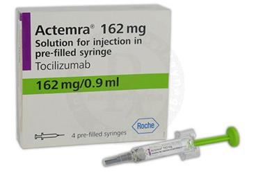 ACTEMRA 162 MG/0,9 ML SC ENJEKSIYONLUK ÇÖZELTI IÇEREN KULLANIMA HAZIR ENJEKTÖR, 4 ADET
