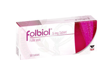 FOLBIOL 5 MG TABLET, 50 ADET