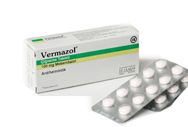 Vermazol 100 mg Çiğneme Tableti