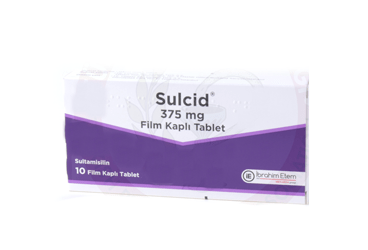 SULCID 375 MG FILM KAPLI TABLET, 10 ADET