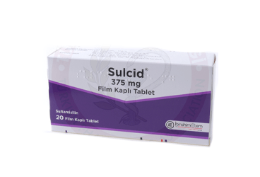 SULCID 375 MG FILM KAPLI TABLET, 20 ADET