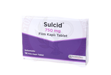 SULCID 750 MG FILM KAPLI TABLET, 14 ADET