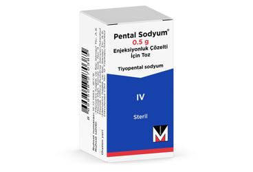 PENTAL SODYUM 0.5 G ENJEKTABL SOLÜSYON, 1 ADET