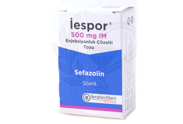 IESPOR 500 MG IM ENJEKSİYONLUK ÇÖZELTİ HAZIRLAMAK İÇİN TOZ VE ÇÖZÜCÜ