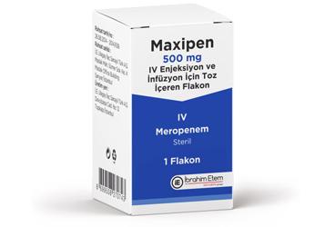 MAXIPEN 500 MG IV ENJEKSIYON VE INFÜZYON IÇIN TOZ IÇEREN FLAKON