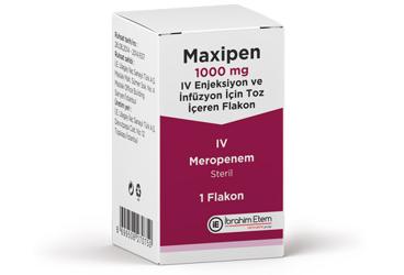MAXIPEN 1 G IV ENJEKSIYON VE INFÜZYON IÇIN TOZ IÇEREN FLAKON ,1 ADET
