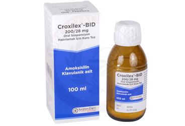 CROXILEX-BID 200/28 ORAL SUSPANSIYON ICIN KURU TOZ, 70 ML