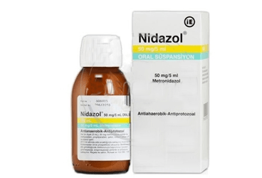 NIDAZOL 50 MG/5 ML ORAL SÜSPANSİYON, 100 ML
