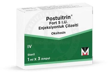 POSTUITRIN FORT 5 İÜ ENJEKSİYONLUK ÇÖZELTİ, 3 ADET