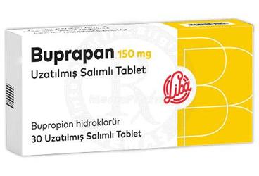 BUPRAPAN 150 MG UZATILMIŞ SALIMLI TABLET, 30 ADET