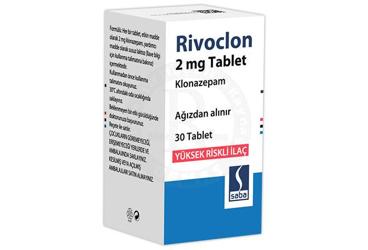 RİVOCLON 2 MG TABLET, 30 TABLET