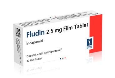 FLUDIN 2.5 MG FILM KAPLI TABLET, 30 ADET