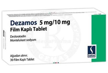 DEZAMOS 5 MG/10 MG FİLM KAPLI TABLET, 30 ADET