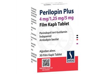 Perilopin Plus 4 mg/1,25 mg/5 mg Film Kaplı Tablet, 30 adet
