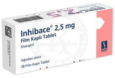 INHIBACE 2.5 MG FİLM KAPLI TABLET, 28 ADET