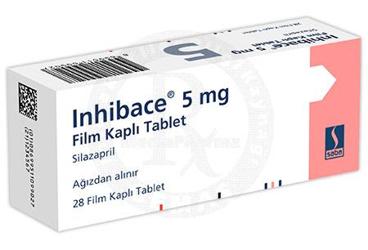 INHIBACE 5 MG FİLM KAPLI TABLET, 28 ADET