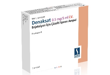 DENAKSAT 0.5 MG/5 ML I.V. ENJEKSIYON IÇIN ÇÖZELTI IÇEREN AMPUL , 5 ADET