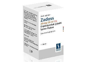 ZADOSS 20 MG/20 ML I.V. ENJEKSIYONLUK ÇÖZELTI IÇEREN FLAKON, 1 ADET