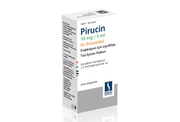 PIRUCIN 10 MG/5 ML IV INTRAVESIKAL ENJEKSİYON ICIN LIYOFİLİZE TOZ ICEREN FLAKON, 1 ADET