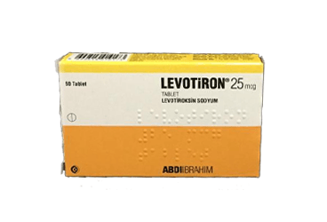 LEVOTIRON 25 MCG TABLET, 50 ADET