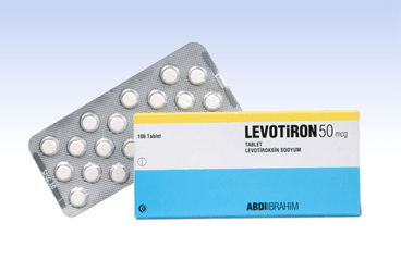 LEVOTIRON 50 MCG TABLET, 50 ADET