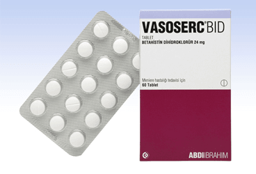 VASOSERC BID 24 MG TABLET, 60 ADET