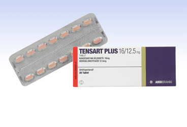 TENSART PLUS 16 MG /12.5 MG TABLET, 28 ADET