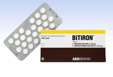 BITIRON 50 MCG/12.5 MCG TABLET, 100 ADET