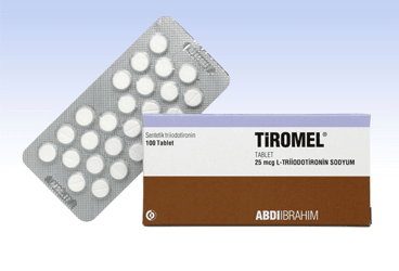 TIROMEL 25 MCG TABLET, 100 ADET