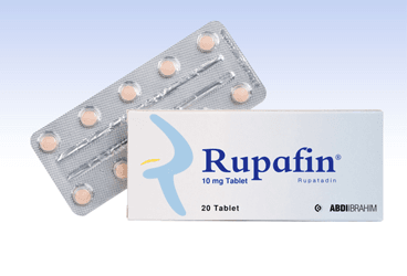 RUPAFIN 10 MG TABLET, 20 ADET