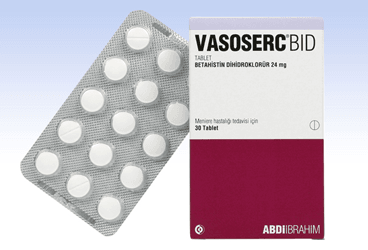 VASOSERC BID 24 MG TABLET, 30 ADET