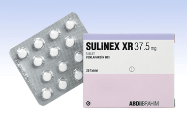 SULINEX XR 37,5 MG UZATILMIŞ SALIMLI TABLET, 28 ADET
